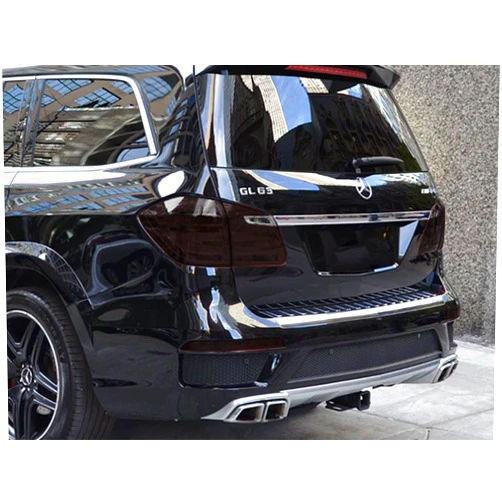 Rvinyl Tail Light Tint Covers Compatible with Mercedes-Benz GL-Class 2013-2016 - Smoke