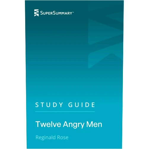 By SuperSummary (Author) Study Guide: Twelve Angry Men by Reginald Rose (SuperSummary)