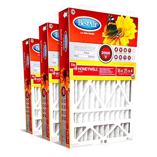BestAir HW1625-11R AC Furnace Air Filter, 16