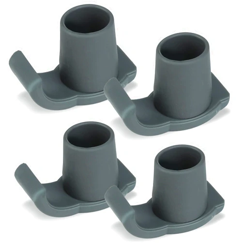 GREENANTS Walker Ski Glides Accessories Heavy Duty 4 PCS, Replacement Walker Caps or Walker Pads Also for Rollators; Universal Fit Glide Caps Tool-Free Installation