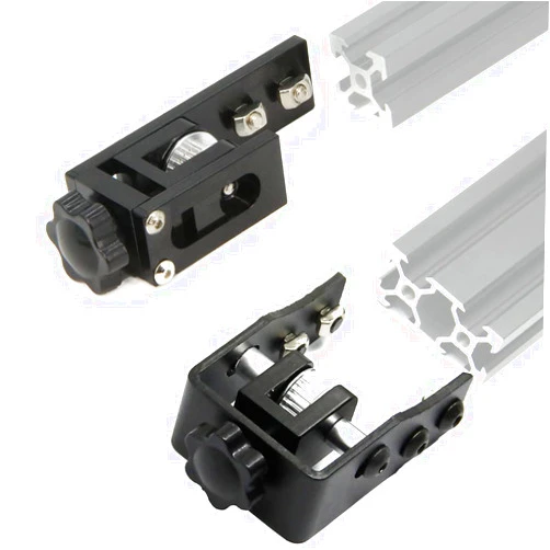 Zeberoxyz Upgrade 2020 Profile X-axis+2040 Profile Y-axis Synchronous Belt Stretch Straighten Tensioner for CR-10/CR10S/CR-10 V2/ CR-10 V3 3D Printer Parts (X2020+Y2040)