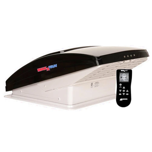 Maxx Air MAXXAIR MAXXFAN DELUXE 10-Speed Fan Motor with 12 Inch Fan, Anti-Rattle Lid