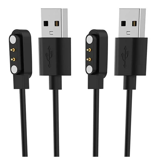 Baifosrest Compatible for SKG V7, SKG V7Pro, SKG V7 Cyber Smart Watch Charger, Magnetic USB Charging Cable Replacement Charger for SKG V7 Smartwatch Accessories 3.3Ft, Black