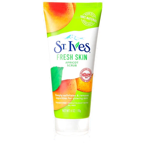 St. Ives Face Scrub Apricot 6 oz(Pack of 4)