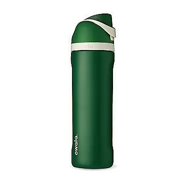 Owala Harry Potter FreeSip Insulated Stainless Steel Water Bottle with Straw for Sports and Travel, BPA-Free, 24-Ounce, Slytherin