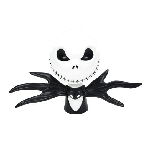 Department 56 Disney The Nightmare Before Christmas Jack Skellington Sculpted Tree Topper, 6.7 Inch, Multicolor