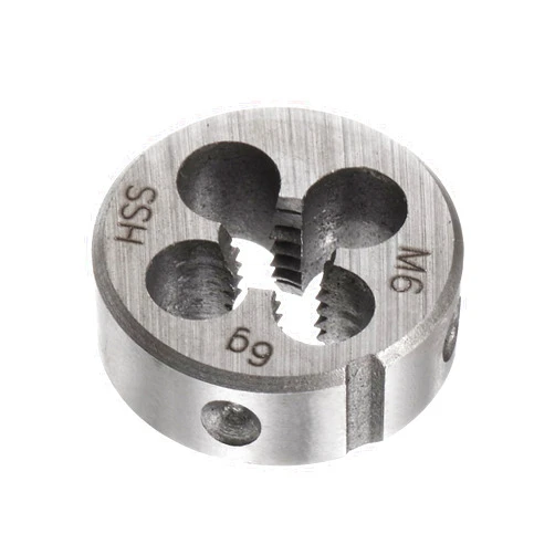 uxcell Round Threading Dies, Metric M6 x 1 Thread (Right Hand), High Speed Steel (HSS) Screw Cutting Die Repair Tool