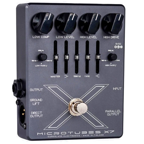 Darkglass Electronics Microtubes X7 Distortion Bass Effects Pedal