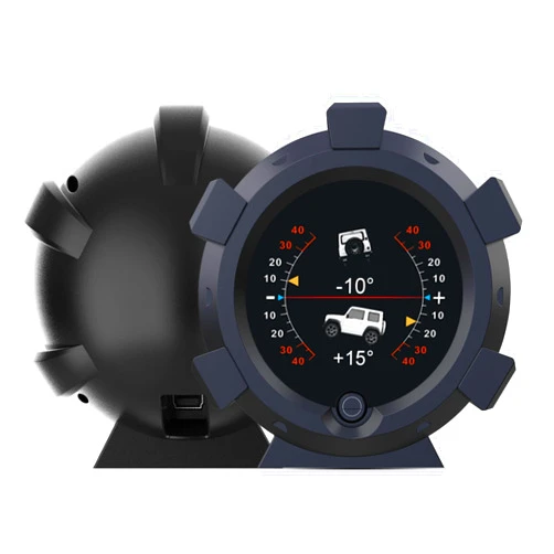 OURANTOOLS X95 GPS Speedometer MPH Digital Car Inclinometer Level & Angle Slope Meter Gauge, Head Up Display Automotive Bevel Tilt Gauges for Off-Road Vehicle