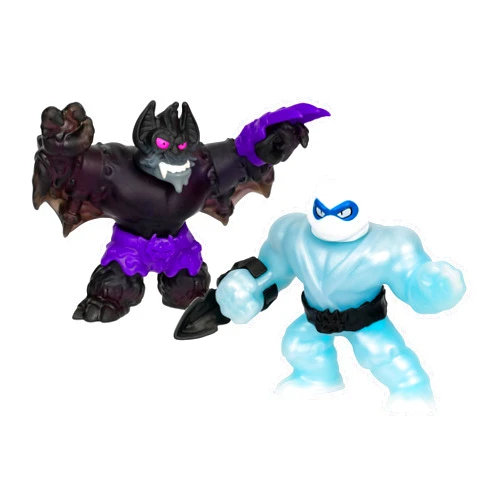 Heroes of Goo Jit Zu Meteor Madness Versus Pack, Pantaro Versus Sludgewing in The Ultimate Showdown, with Meteor Battle Gauntlet Weapons, Stretch Their Bodies 3 Times Their Size