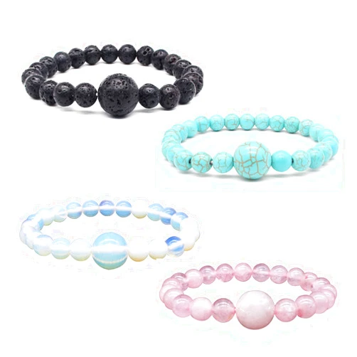 Hion Anti Motion Sickness Bands, Nausea Wristband, Morning Sickness Nausea Relief, Adjustable Acupressure Bracelet for Sea Car Travel Sickness, Push Bead Into Wrist, Helps Vertigo, Relieves Dizziness(4PCS)