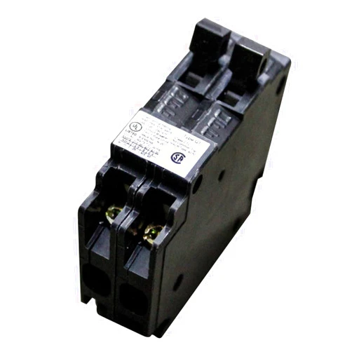 SIEMENS Q1515 15 Amp Duplex Circuit Breaker, Black