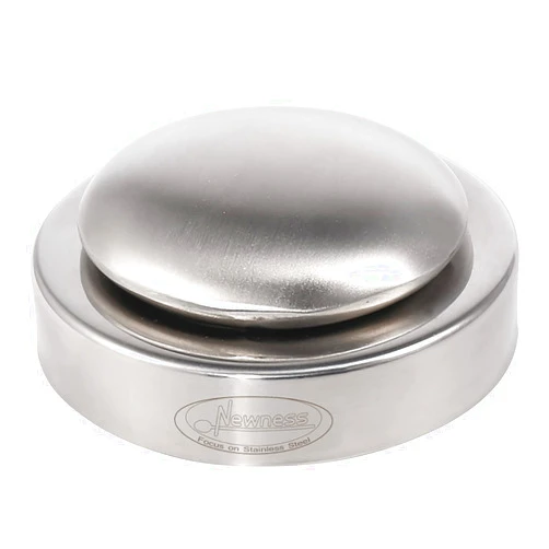 Newness Focus on Stainless Steel Stainless Steel Soap, Newness Stainless Steel Hand Odor Eliminator Remover with Base Tray, Odor Remover Bar for Fish Cleaner Onion Garlic Other Strong Scents from Hands Kitchen Gadgets Eliminating
