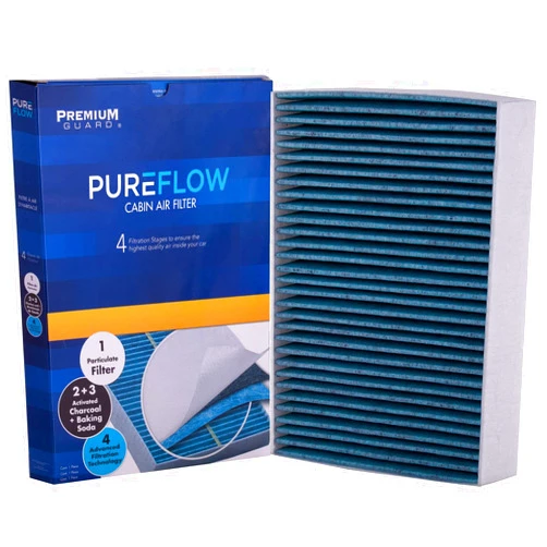 Premium Guard PureFlow Cabin Air Filter PC4255X | Fits 2017-2025 Porsche 911, 2020-2025 718 Cayman, 2019-2025 718 Boxster, 2020-2025 718 Spyder, 2012-2016 BMW 328i, Recirculation