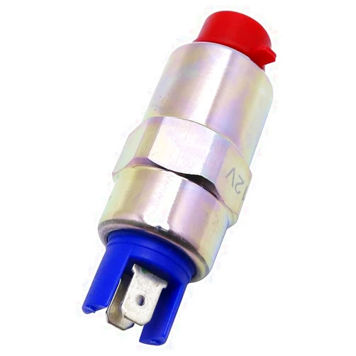 GMAOLIHAIKA Fuel Shutoff Solenoid 17/105201 For JCB Backhoe 3CX 4CX 1400B 1550B 1600B 1700B