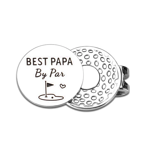 FOOZDEEVAAQ Magnetic Golf Ball Marker Hat Clip