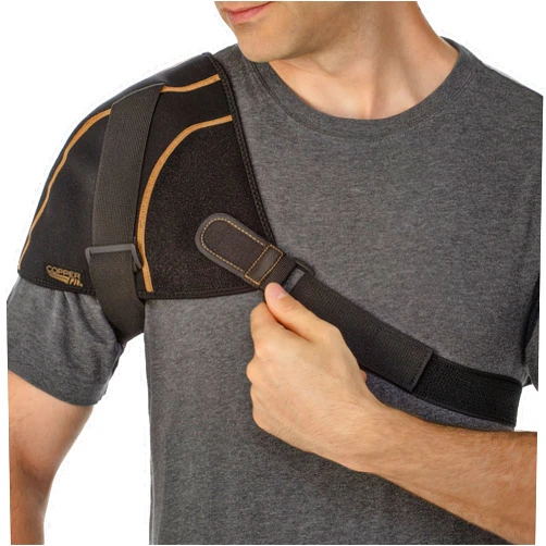 Copper Fit Rapid Relief Shoulder Wrap with Hot/Cold Ice Pack