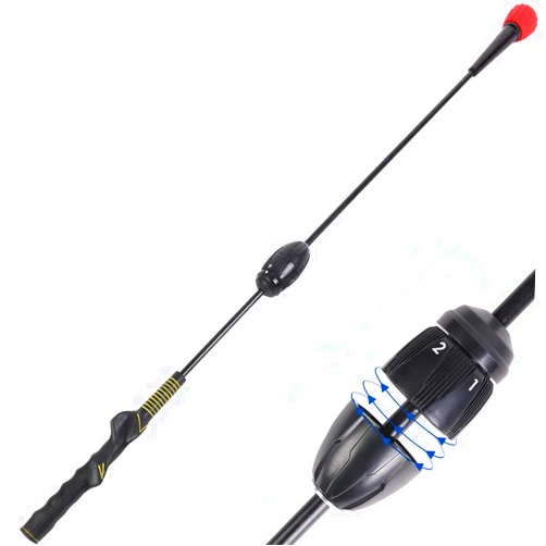 Sawpy Golf Swing Trainer Aid with 6 Adjustable Speed Zone Settings, Indoor Practice Warm-Up Stick for Improved Rhythm, Flexibility, Balance, Tempo and Strength