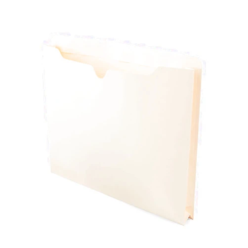 Staples 119172 File Jackets with Reinforced Tab 1.5-Inch Expansion Ltr Manila 50/BX