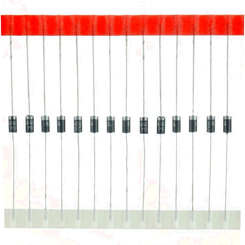 BOJACK 1N4004 Rectifier Diode 1 A 400 V DO-41 Axial 4004 1 amp 400 Volt Electronic Silicon Diodes (Pack of 125)