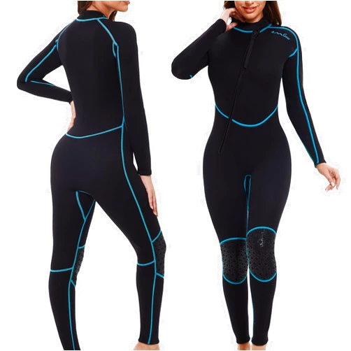 OMGear Wetsuit Women Men 2mm 3mm Neoprene Dive Wet Suit for Cold Water Short/Full Body Thermal Swimsuit for Adults Snorkel Suit for Snorkeling Scuba Diving Swimming Surfing Spearfishing