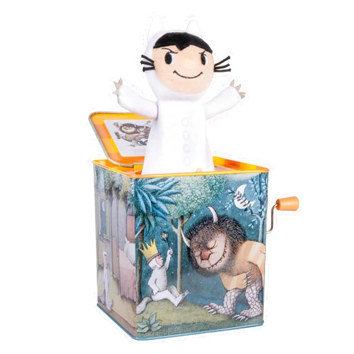 Kids Preferred Where The Wild Things are Max Jack-in-The-Box - Musical Toy for Babies, 6.5