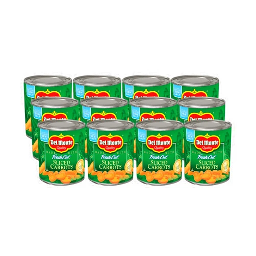 Del Monte Sliced Carrots, 8.25 Ounce (Pack of 12)