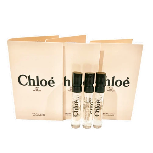 Chloe Eau De Parfum Sample Perfume WOMEN Spray 1.2 ml / 0.04 oz - set of 3