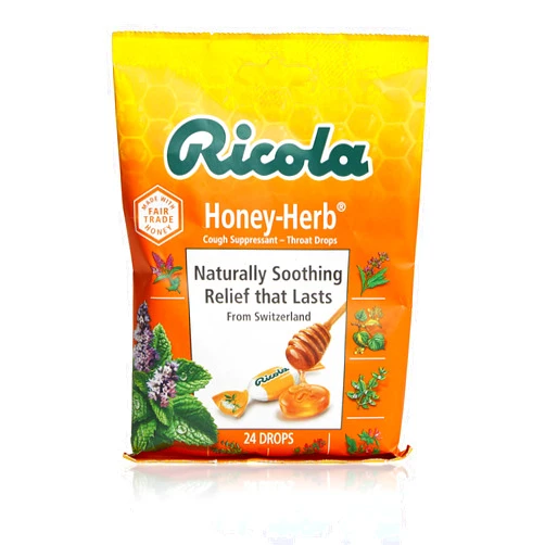 Ricola Natural Honey Herb 24 Drops