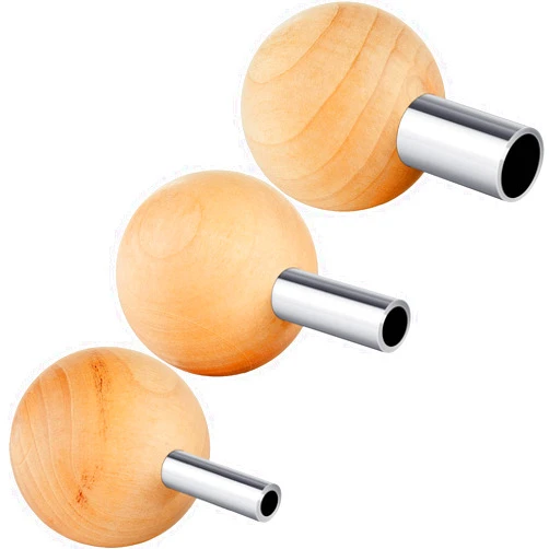 Amylove 3 Pcs Safety Eye Tool Auxiliary Tool for Attaching Safety Eyes for Crocheting Crochet DIY Stuffed Animal Install Doll Making Supplies Craft, 3 Size