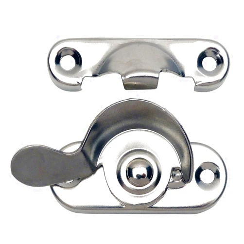 Designers Impressions 53737 Polished Chrome Window Sash Lock