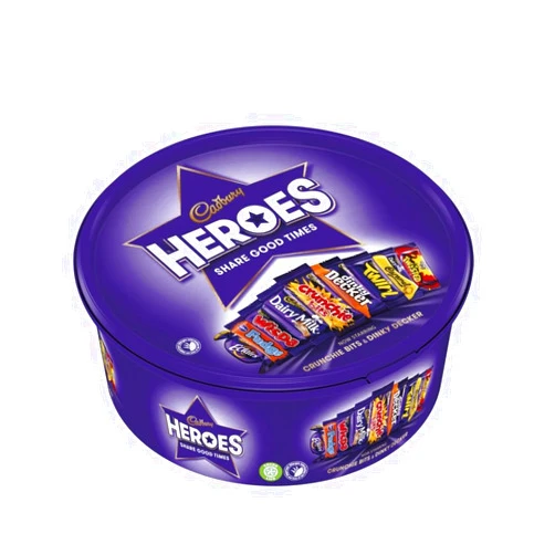 Cadbury Heroes Assorted Chocolate Tub 550G