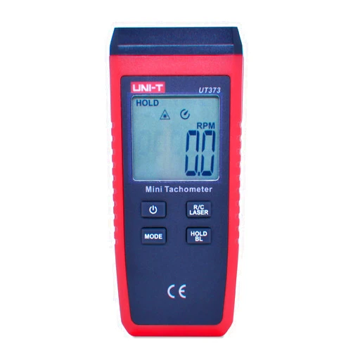 UNI-T UT373 Mini Digital Tachometer, 10~99999 RPM Non-Contact Tachometer Speed Meter Speed Gauge with Backlight, Max/Min/Data Hold, Rotating Speed/Count Function Switching