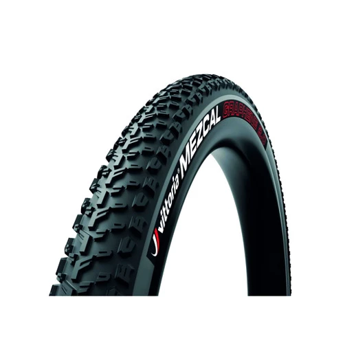 Vittoria Mezcal Mountain Bike Tire for Hardpack Terrain Conditions - Performance XC-Trail TNT MTB Tire - Black