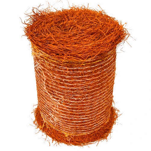 Colored Pine Straw Longleaf Pine Straw Roll for Landscaping - Brown Color UV Resistant - Covers Up to 125 Square Feet