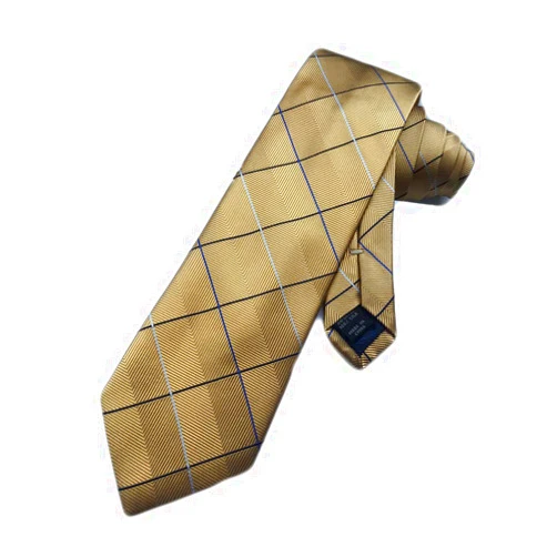Jos. A. Bank Men's Silk Necktie Joseph A - Daffodil Gold - One Size Neck Tie