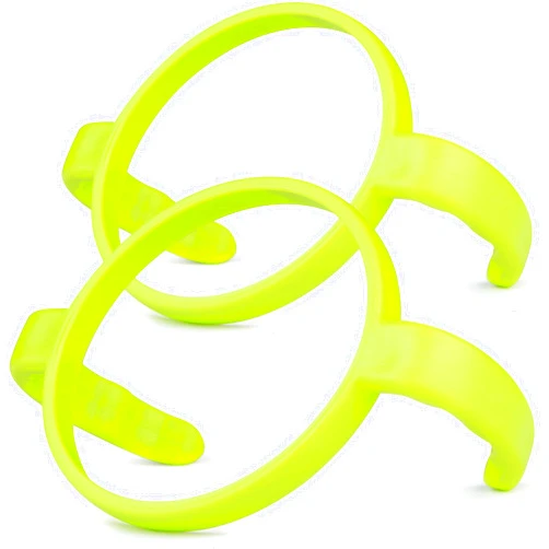 CHUBBIEE Baby Bottle Handles for Comotomo 5 Ounce & 8 Ounce Silicone Baby Bottles, Compatible Comotomo Bottle Holder for Baby, Pack of 2, Green