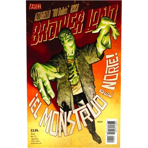 DC Vertigo 100 Bullets: Brother Lono #4 FN ; DC/Vertigo comic book | Brian Azzarello - Risso