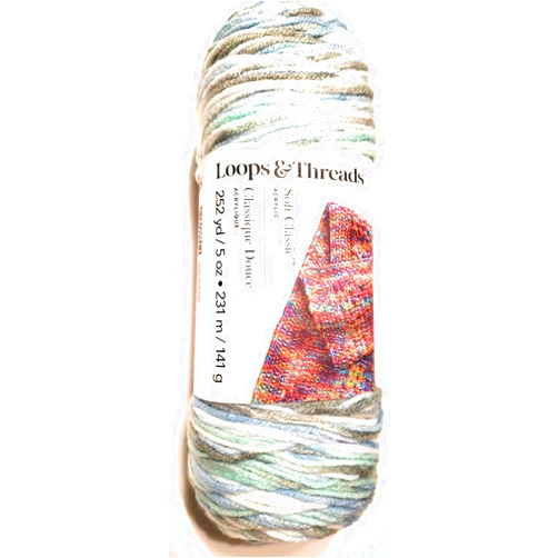 Loops & Threads Soft Classic Yarn by Loops & Threads - 252 Yards - Medium (4) - 1 Skein - Bluebird