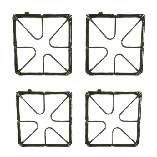 Gertrdti WB31K10034 Burner Grate Compatible with GE Gas Stove Range, General Electric Gas Range Parts Stove Surface Top Grate, Replacement for 770157, AH244198, EA244198, PS244198, WB31K10065 etc. (4 Pack)