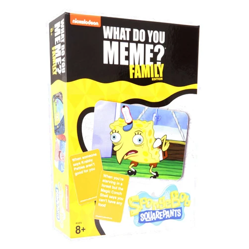WHAT DO YOU MEME? Spongebob Family Edition – The Hilarious Game for Meme Lovers