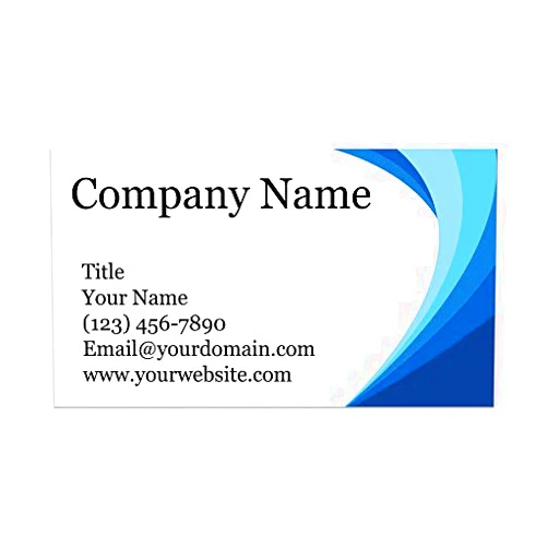 DISCOUNTCARDSTOCK.COM Custom Printed Business Cards - Thick Sturdy Stock 300GSM - 3.5