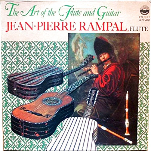 Jean-Pierre Rampal , René Bartoli (Artist) Jean-Pierre Rampal, René Bartoli - The Art Of The Flute And Guitar - Everest - SDBR 3408