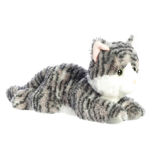 Aurora® Adorable Flopsie™ Lily™ Stuffed Animal - Playful Ease - Timeless Companions - Gray 12 Inches
