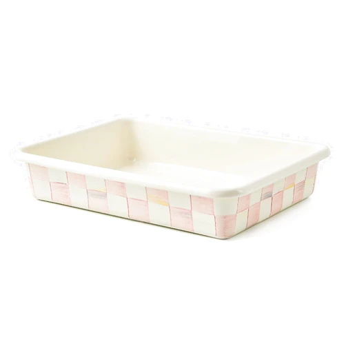 MACKENZIE-CHILDS Enamel Baking Pan for Oven, Rectangular Oven Pan, 9