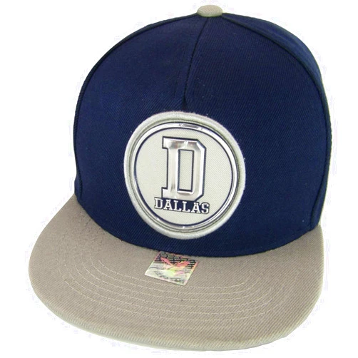 Joycap Dallas D Patch Style Adjustable Snapback Baseball Cap