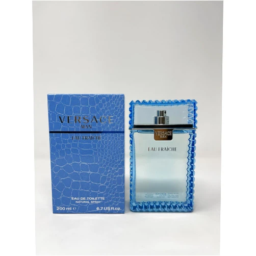 Versace Man by Versace Eau Fraiche Eau De Toilette Spray Blue 6.7 oz Men