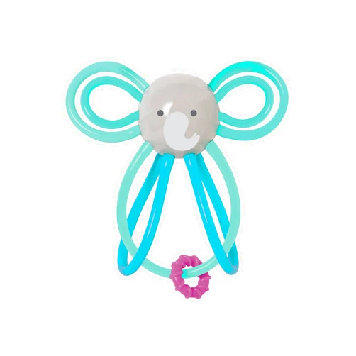Manhattan Toy Winkel Elephant Rattle & Sensory Teether