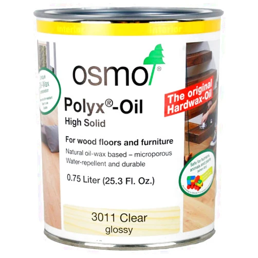 Osmo Polyx-Oil, 3011 Clear Gloss - .750 Liter