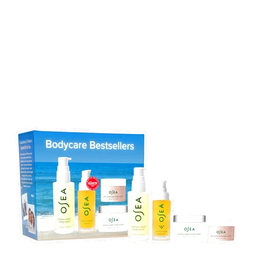 OSEA Bodycare Bestsellers Skincare Set - 4-piece Body Travel Set - 1oz - Body Oil, Body Butter, Body Scrub, & Body Wash